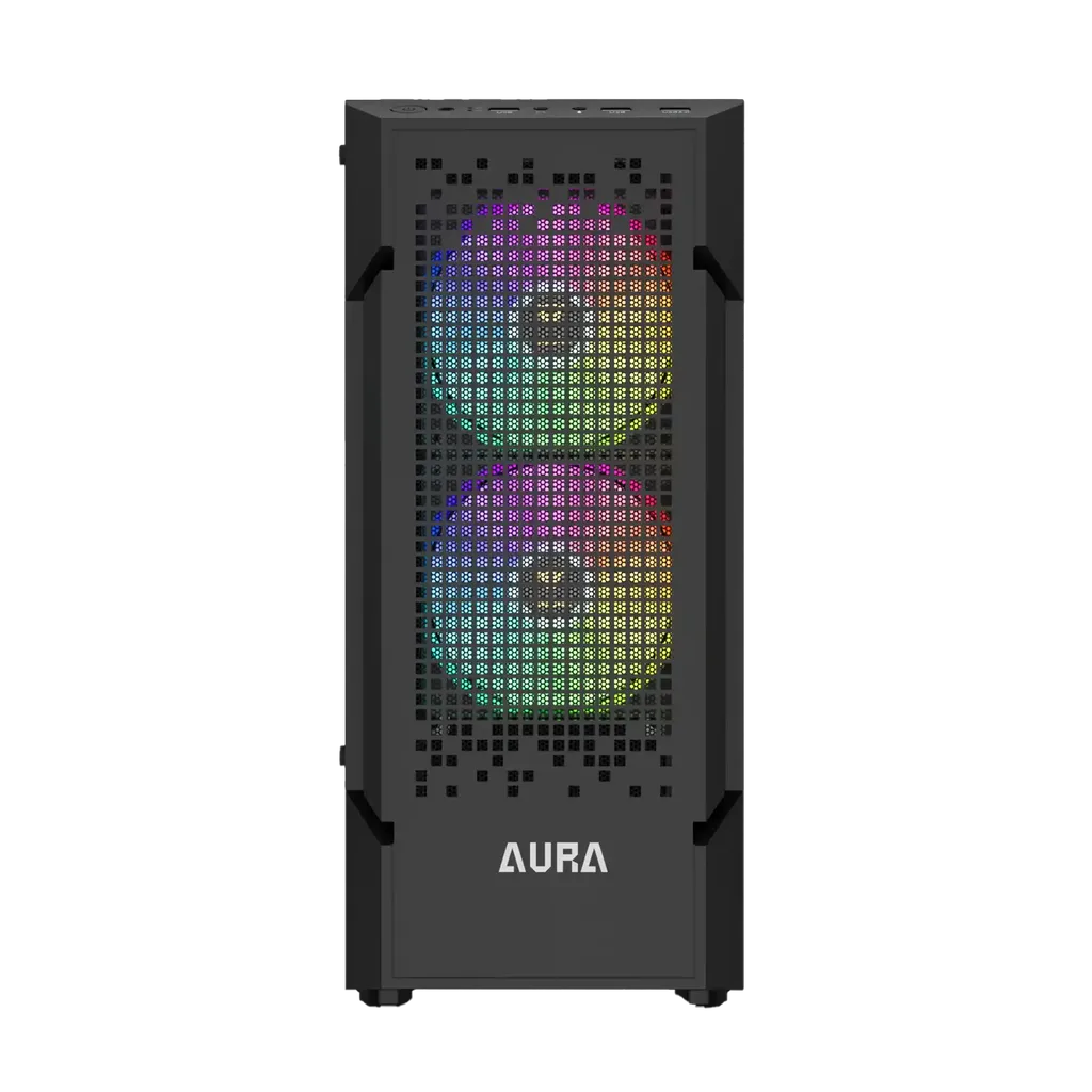 GAMDIAS Aura GC7 ARGB GP650W Midi Tower kućište ATX 650W, Crno