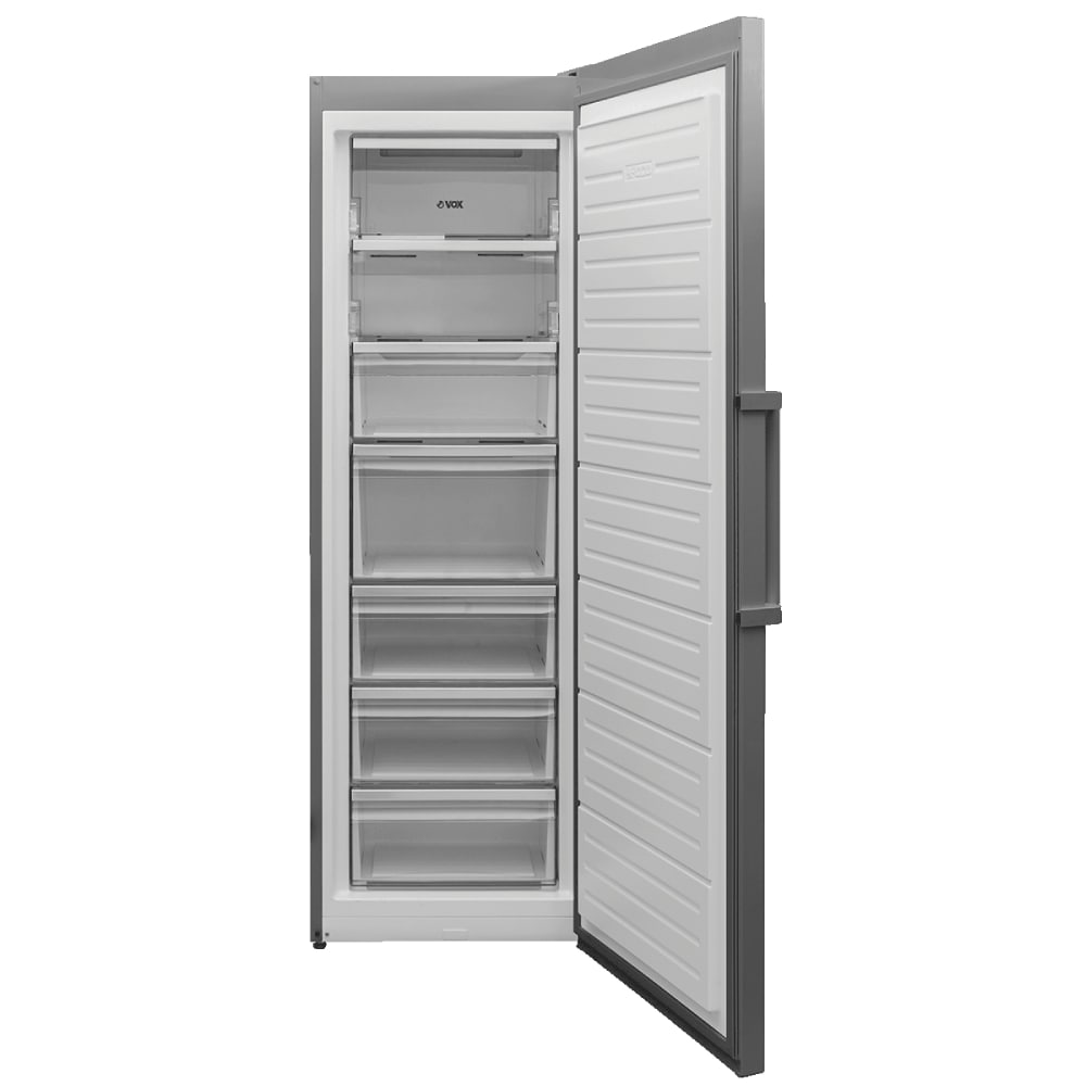 Vox VF 3715 IXE Vertikalni zamrzivač 280l, Sivi