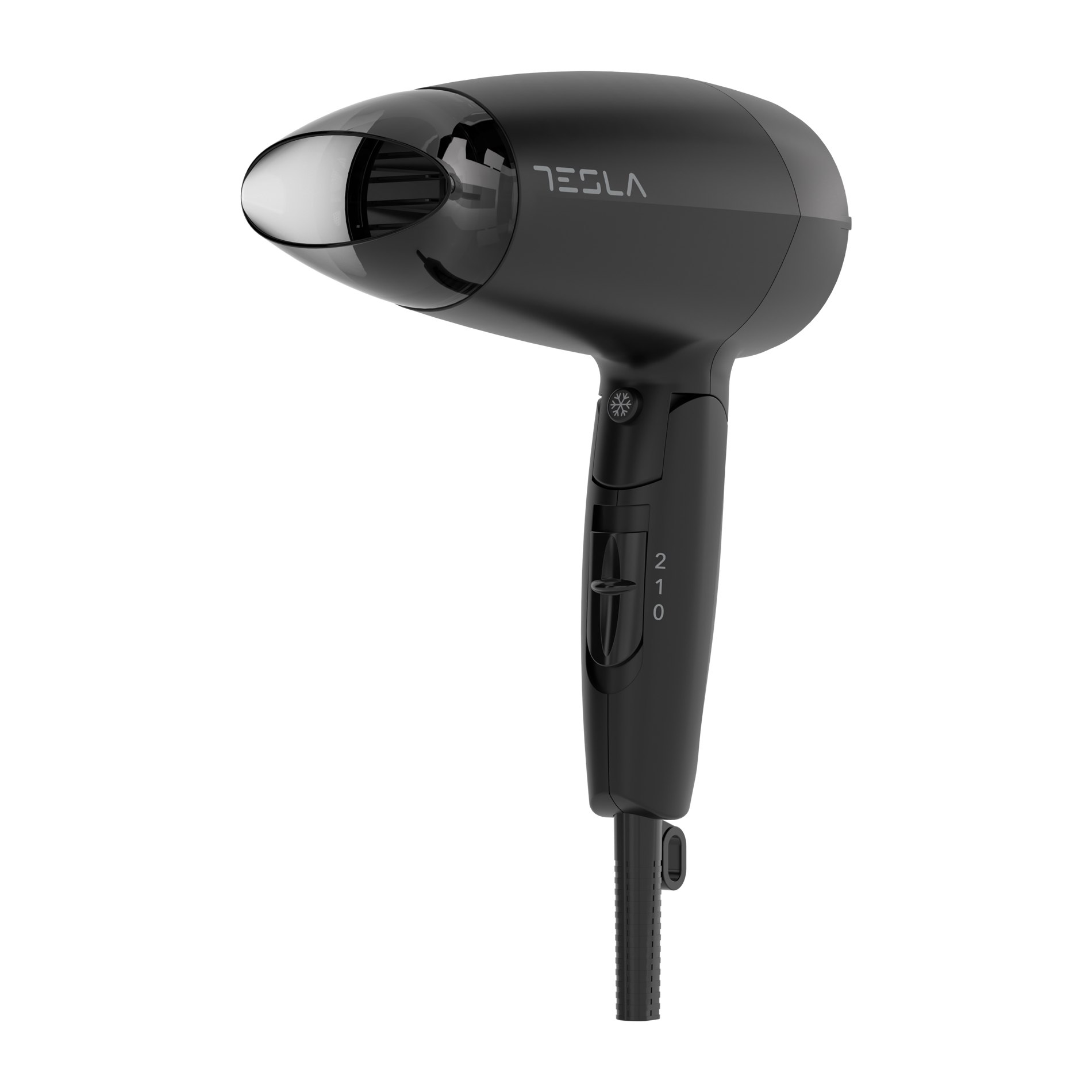 Tesla DRH200BT Fen za kosu Sklopiv 1600 W 2 nivoa, Crni
