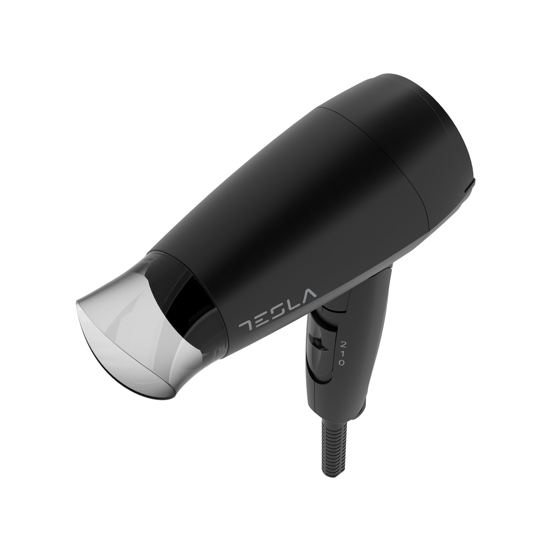 Tesla DRH200BT Fen za kosu Sklopiv 1600 W 2 nivoa, Crni