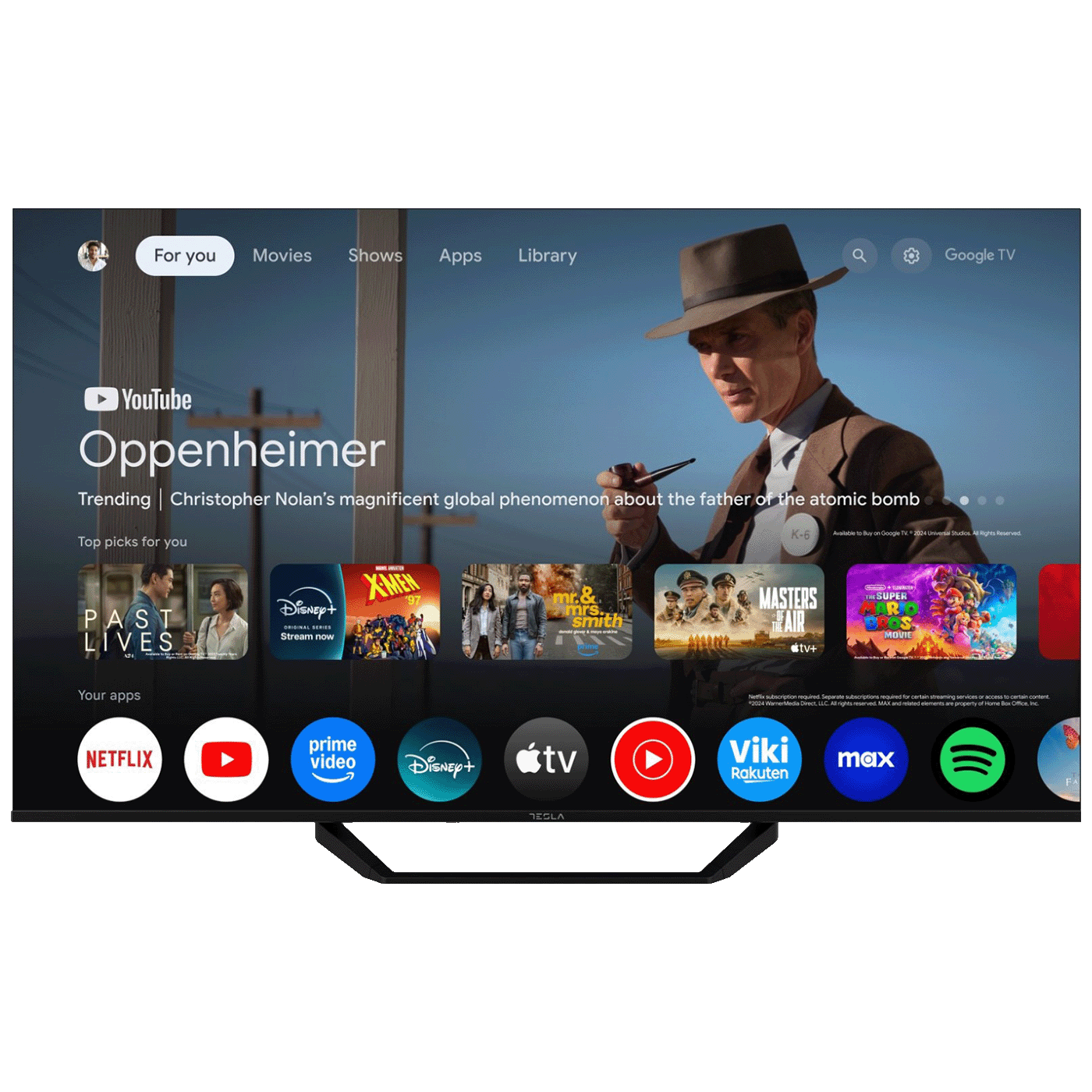 Tesla 65E655BUS TV 4K Gugl