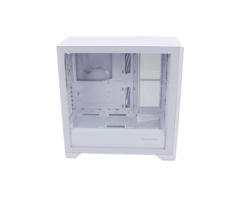 UGD Crate Tracer 2234 Kućište za desktop računar Mid Tower 4xRGB kulera, Belo