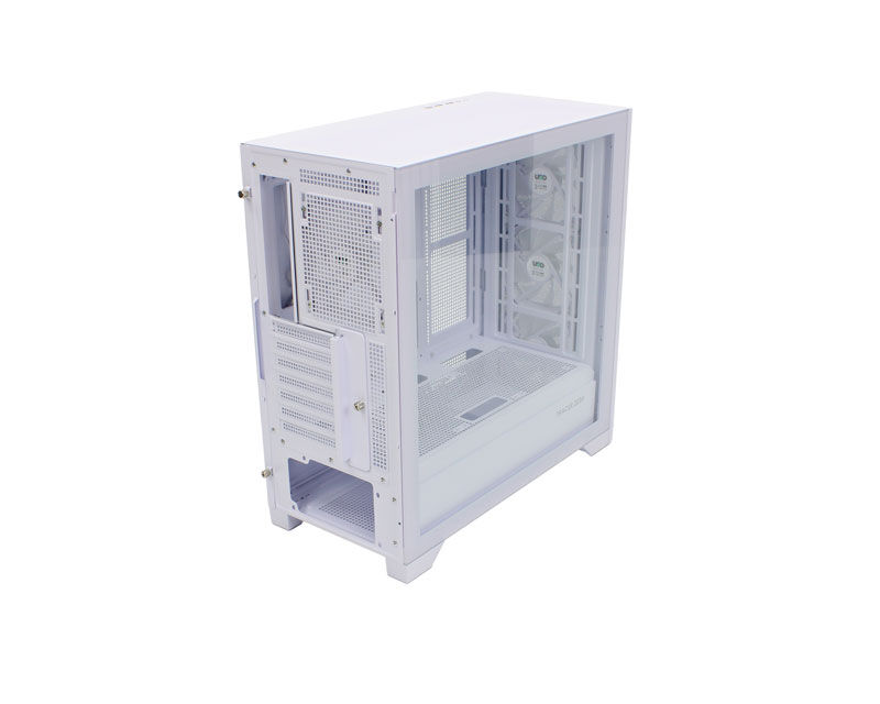 UGD Crate Tracer 2234 Kućište za desktop računar Mid Tower 4xRGB kulera, Belo