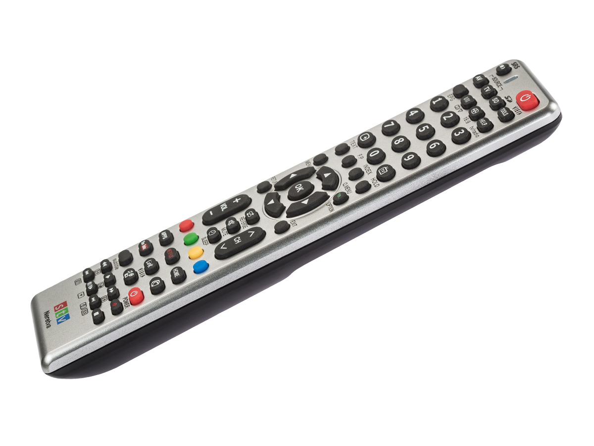 Stv Neretva Daljinski upravljač za PANASONIC JVC TOSHIBA televizore Sivi