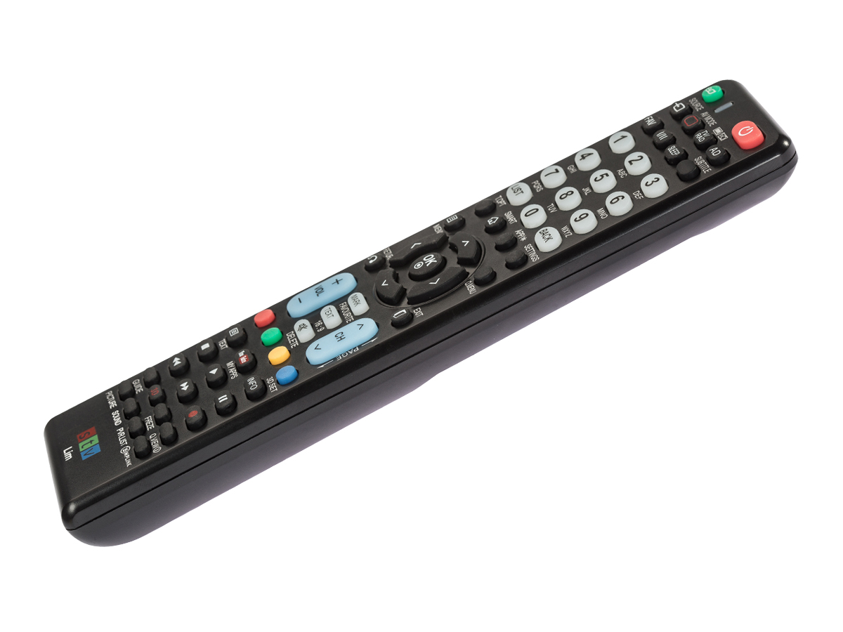 STV Lim Daljinski upravljač za LG i SKYWORTH televizore, Crni