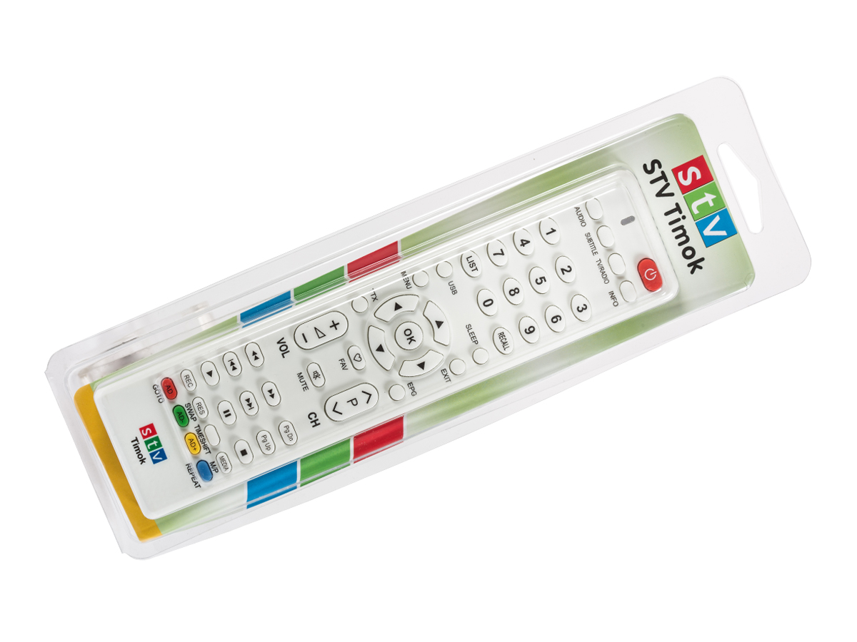 STV Timok Daljinski upravljač za DVB-T2 uređaje, Beli