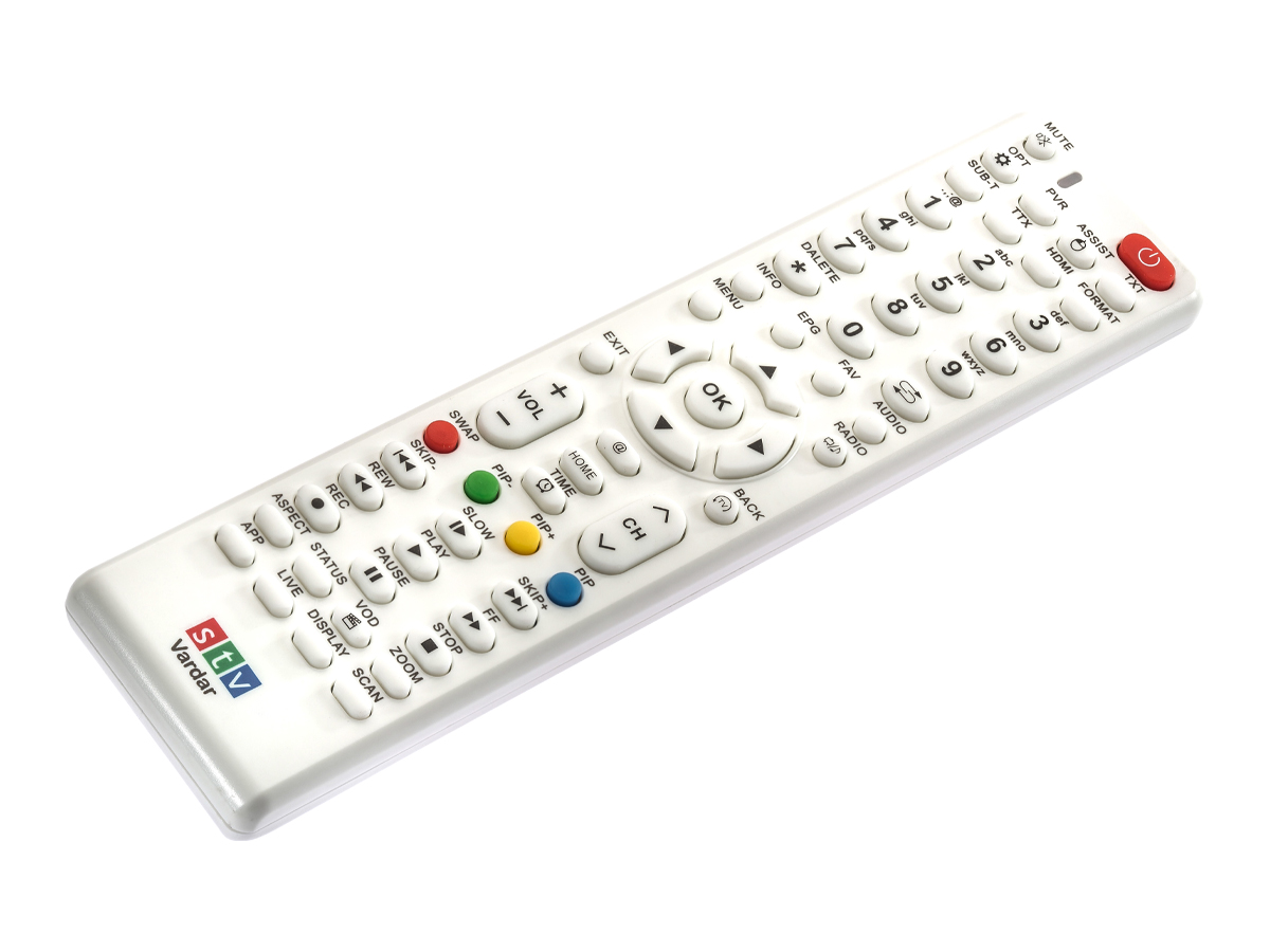 STV Vardar Daljinski upravljač za Set Top Box uređaje, Beli