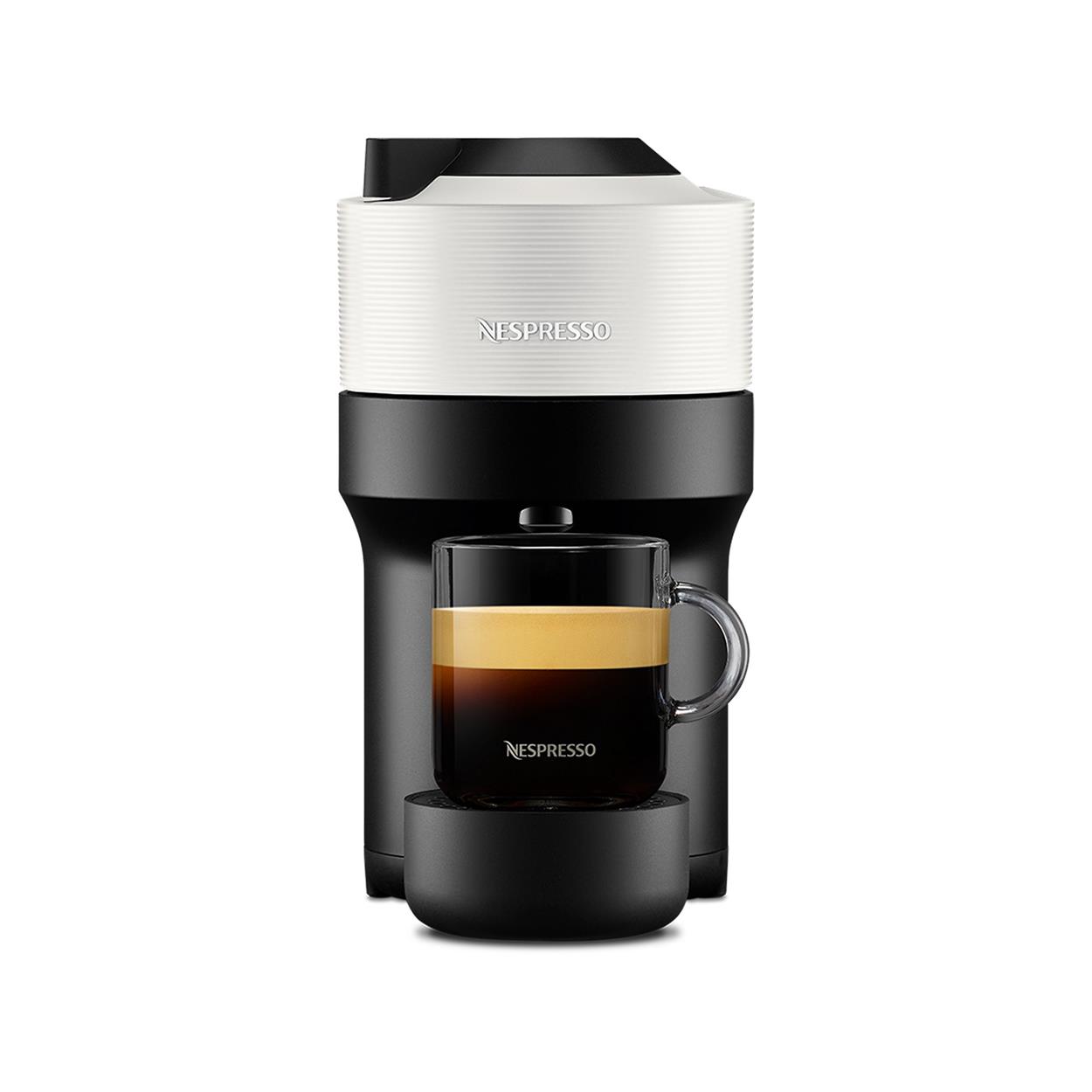 Nespresso GCV2-EUWHNE-S Aparat za kafu Vertuo Pop, Beli