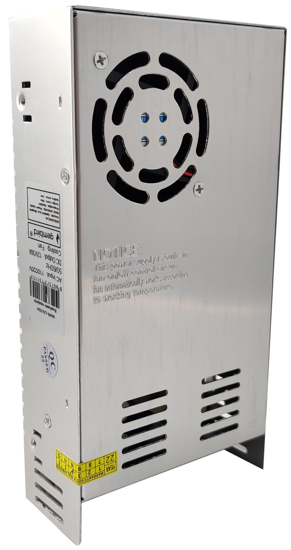 Gembird NAPR-12V/30A Napajanje rupičasto