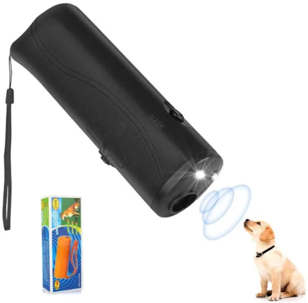 Gembird SMART-DOG-FLASHLIGHT-AGG-01 Ultrazvučni dreser za pse sa lampom