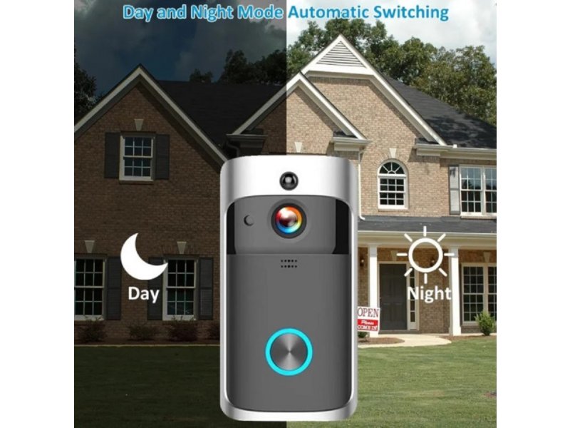 Gembird SMART-VIDEO-INTERFON-BELL-EF-V5 Video zvono sigurnosna WIFI kamera 1080p