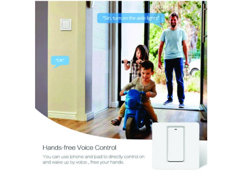 Gembird ZIGBEE-SWITCH-DS101 WiFi Pametni kućni prekidač svetla
