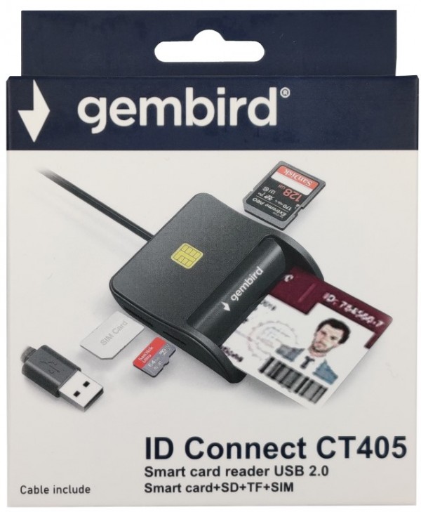 Gembird CRDR-CT405 Čitač kartica USB 2.0