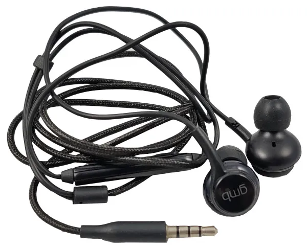 Gembird BHP-AKG-3.5 Slušalice za telefon sa mikrofonom 3,5mm ANC, Crne