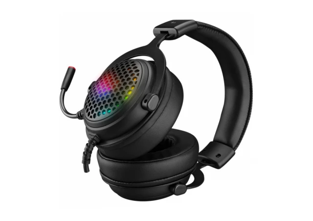 Rampage Majesty Slušalice sa mikrofonom 7.1 USB RGB, Crne