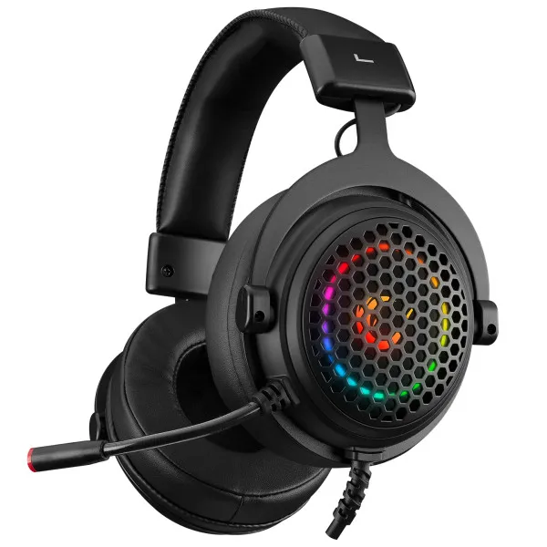 Rampage Majesty Slušalice sa mikrofonom 7.1 USB RGB, Crne