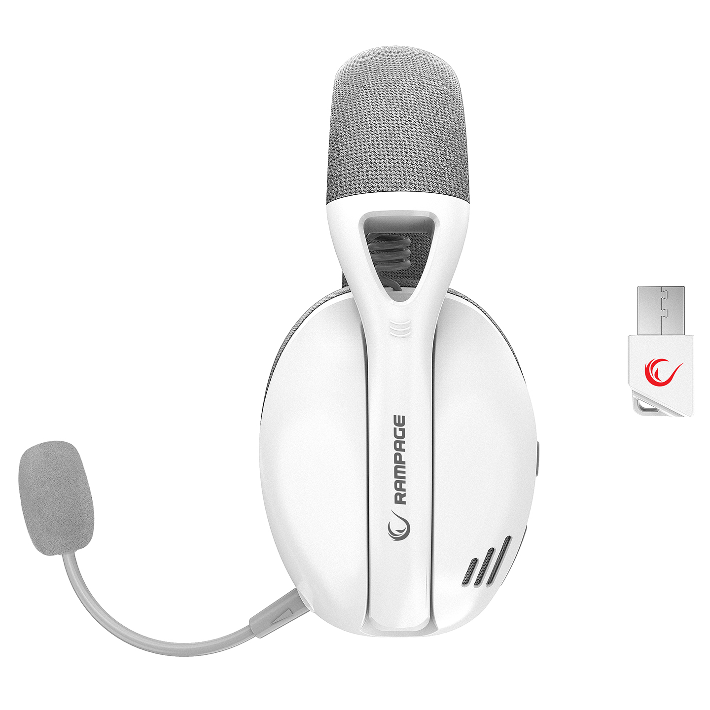 Rampage CRACK H11 37640 Gaming slušalice, Belo-sive