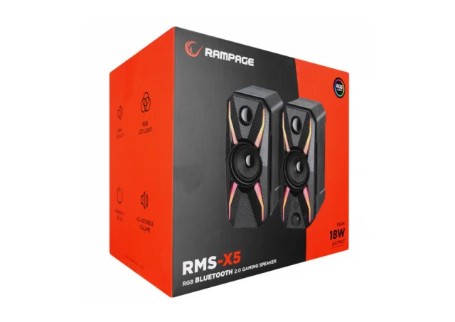 Rampage RMS-X5 Zvučnici 2.0 3Wx2 USB RGB