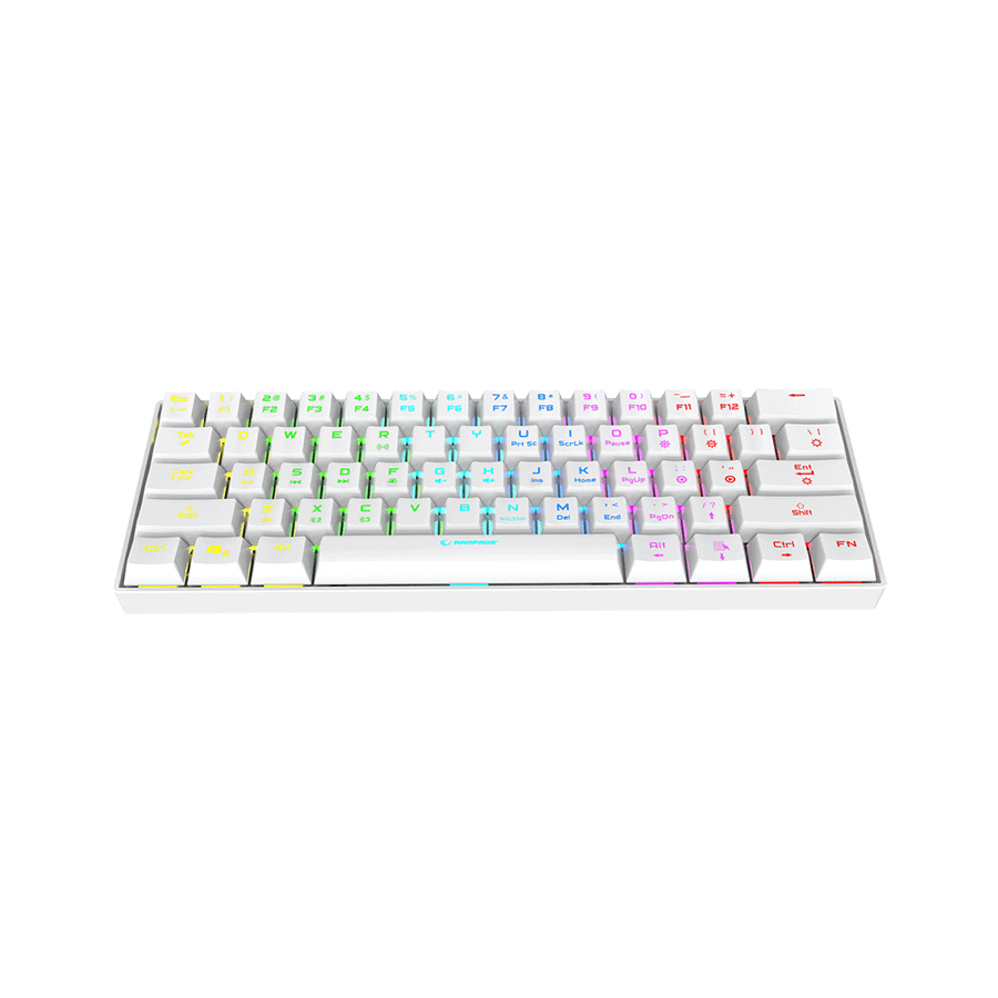 Rampage KB-RX63 B-ATOM Geјmerska tastatura Bluethoot, Bela