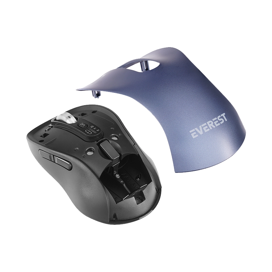 Everest ETERNAL Miš bežični 2.4GHz, Crni