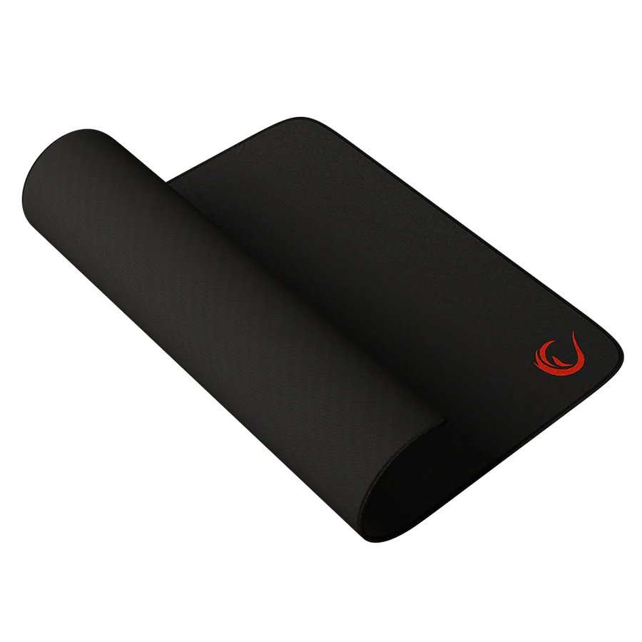 Rampage Blitz L Podloga za miš 450x400x4 mm sa ušivenim neutralnim platnom, Crna
