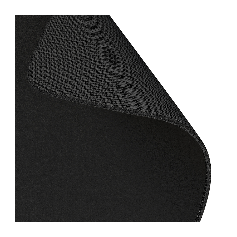Rampage Blitz XXL Podloga za miš dimenziјe 900x400x4 mm sa ušivenim neutralnim platnom, Crna