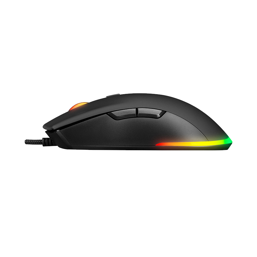 Rampage KM-RX7 Fortuna V2 tastatura i miš RGB USB, Crna