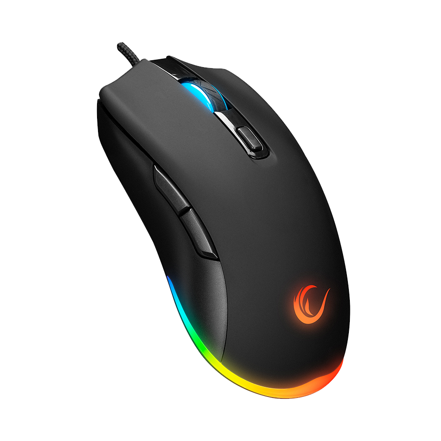 Rampage KM-RX7 Fortuna V2 tastatura i miš RGB USB, Crna
