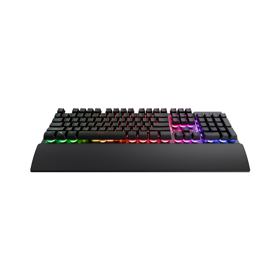 Rampage KM-RX7 Fortuna V2 tastatura i miš RGB USB, Crna