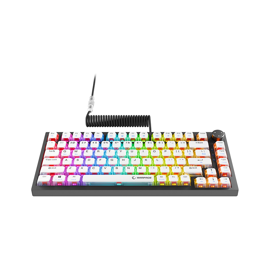 Rampage Zenith Pro tastatura RGB 8000Hz, Crna