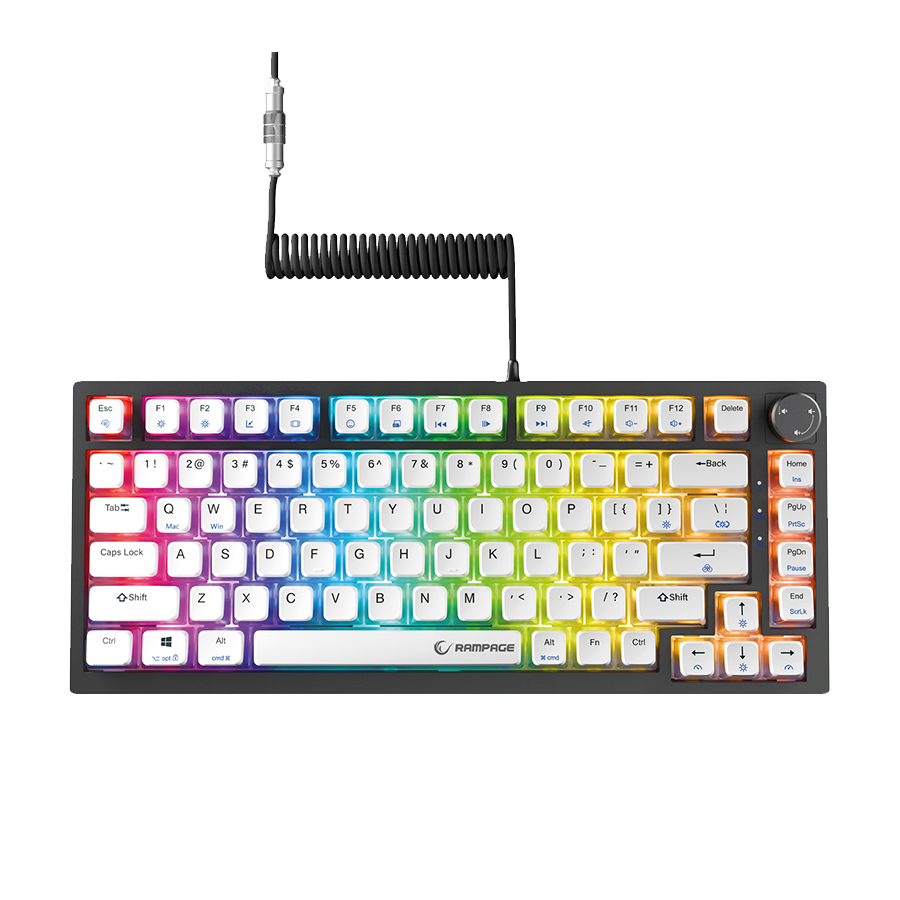 Rampage Zenith Pro tastatura RGB 8000Hz, Crna