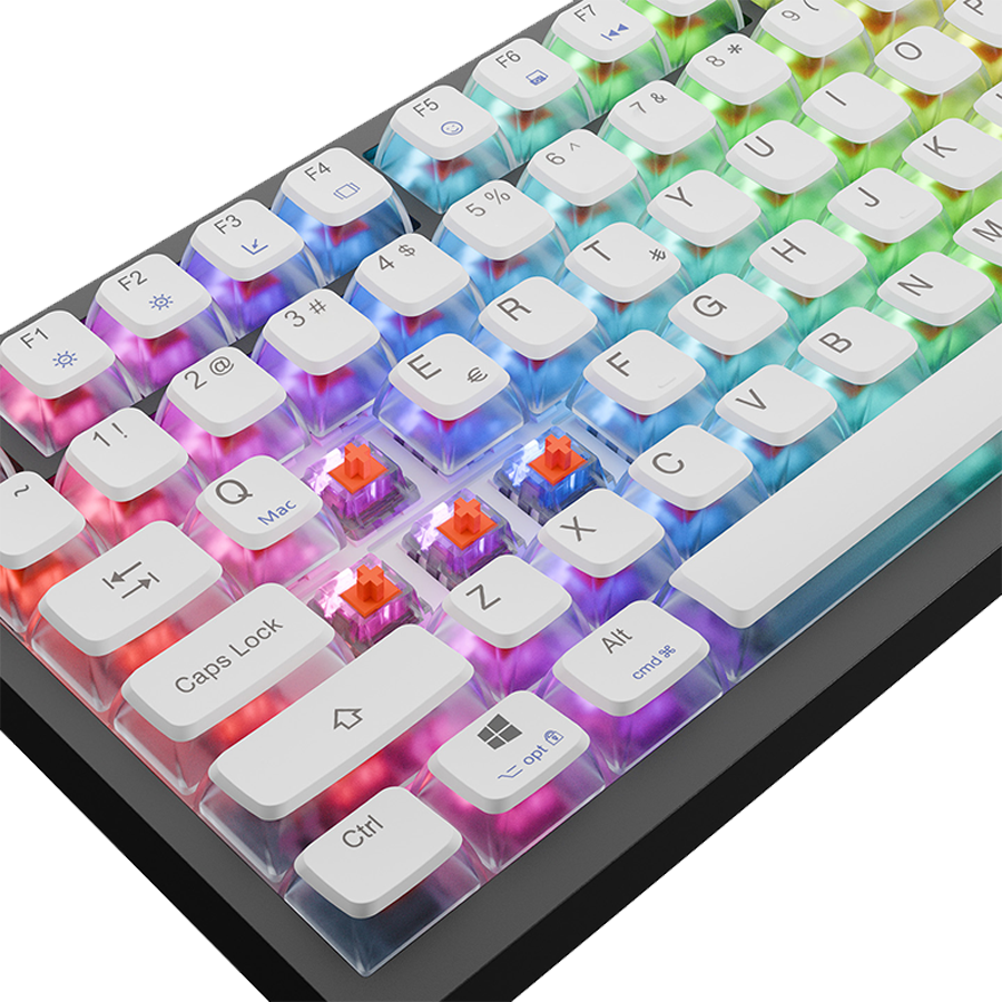 Rampage Zenith Pro tastatura RGB 8000Hz, Crna