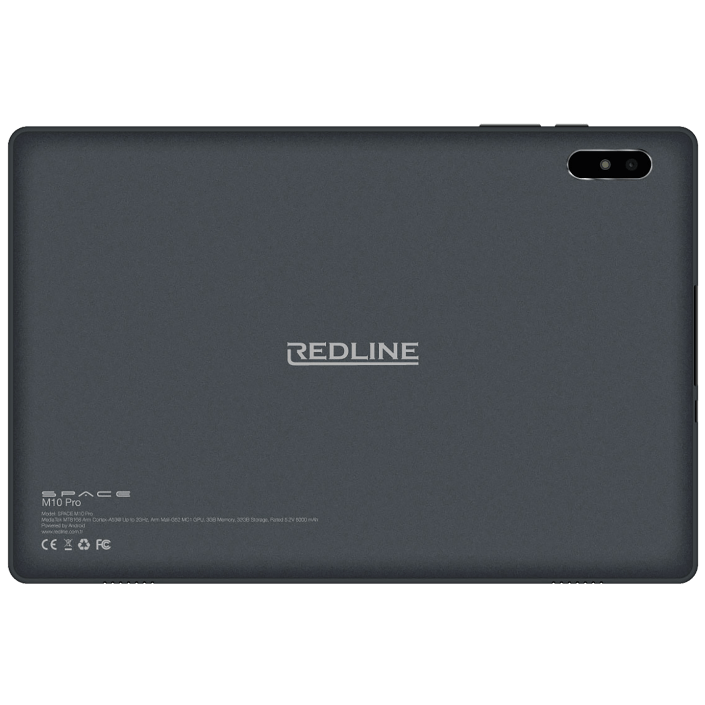 Redline Space M10 Pro Tablet 10.1" IPS 1920x1200 CPU 2.0 GHz 3/32GB 6000mAh, Crni