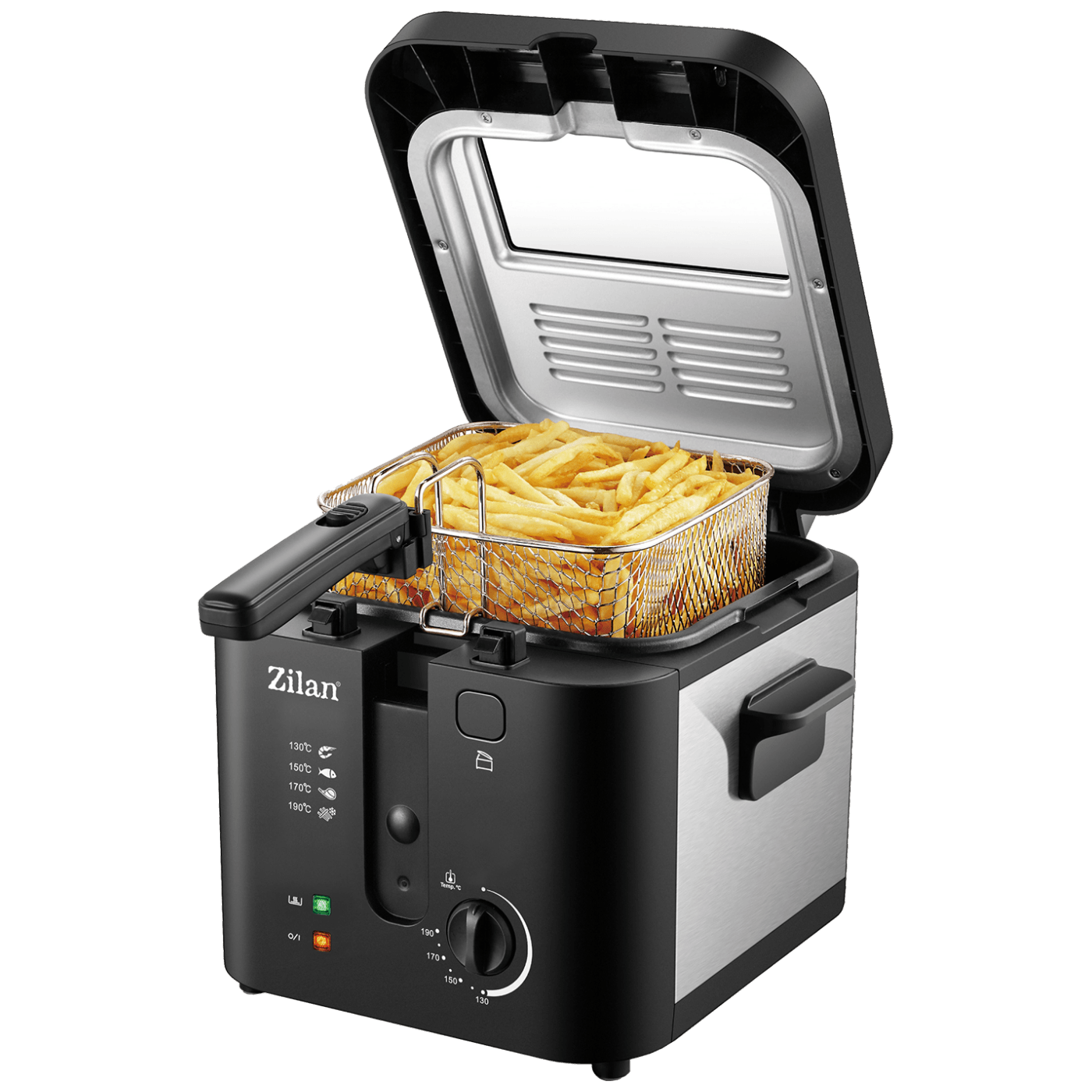 Zilan ZLN0010 Friteza 2.5 l 1600 W, Crna