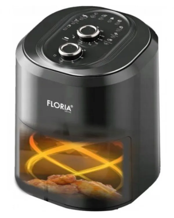 Floria ZLN8009 Friteza na vruć vazduh Timer XL posuda 6 l