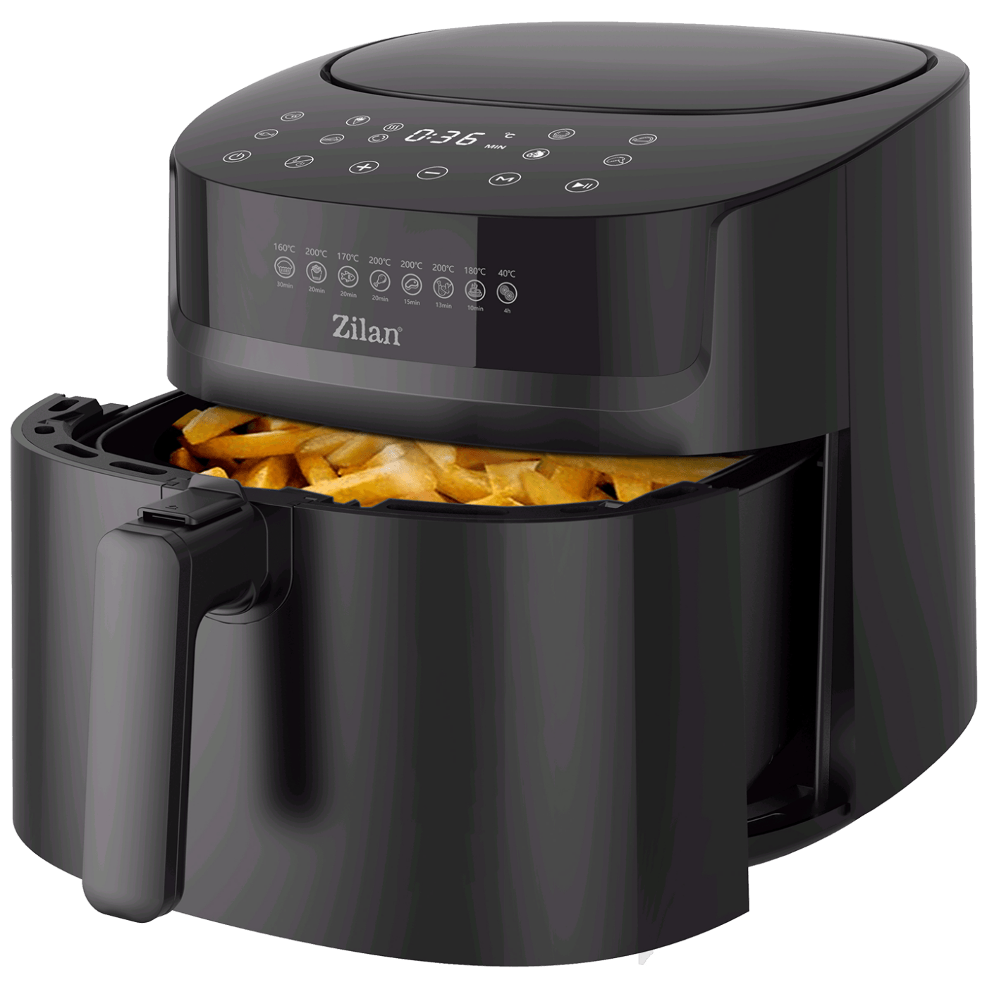Zilan ZLN7999 Friteza na vrući vazduh 1800W XL zapremina posude 6.5 lit.