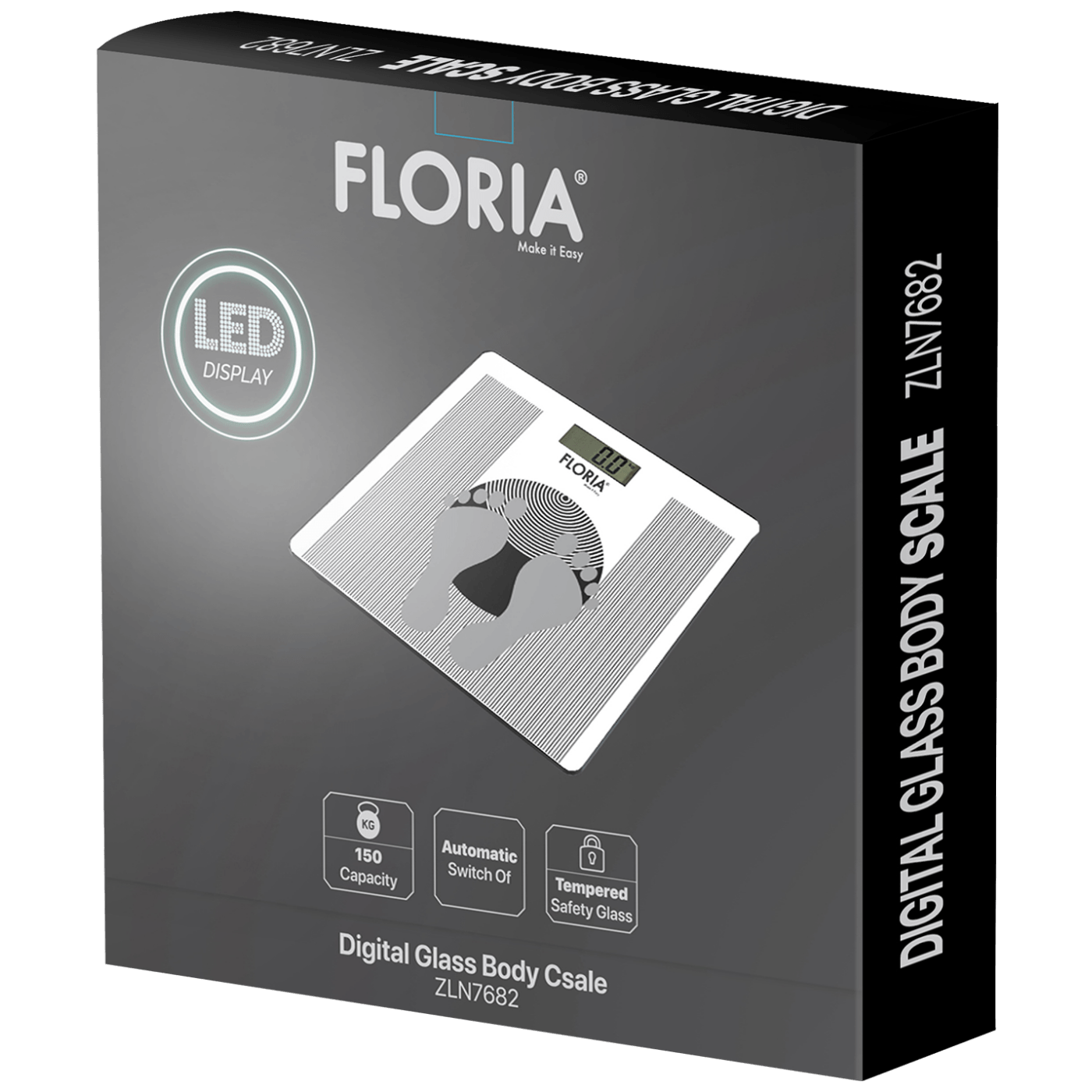 Floria ZLN7682 Vaga staklena digitalna do 150kg
