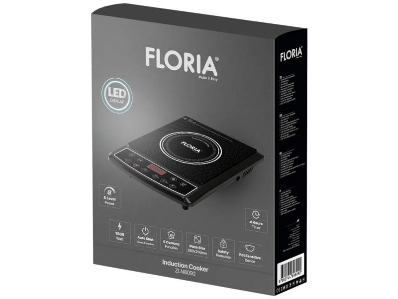 Floria ZLN8092 Indukcioni rešo 1500W ZLN8092