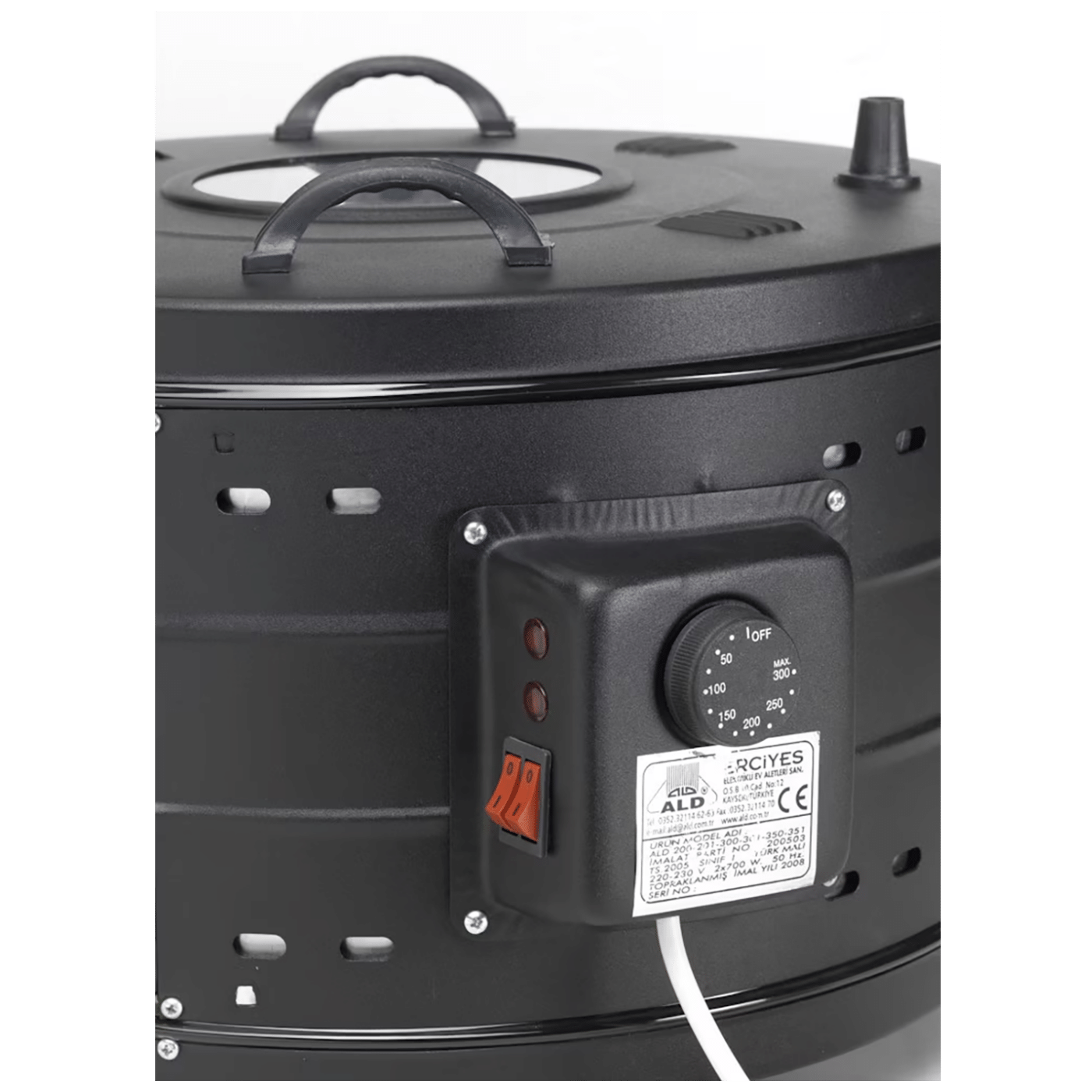 Zilan ZLN8924 Električna kružna pećnica 1400W 55cm, Crna