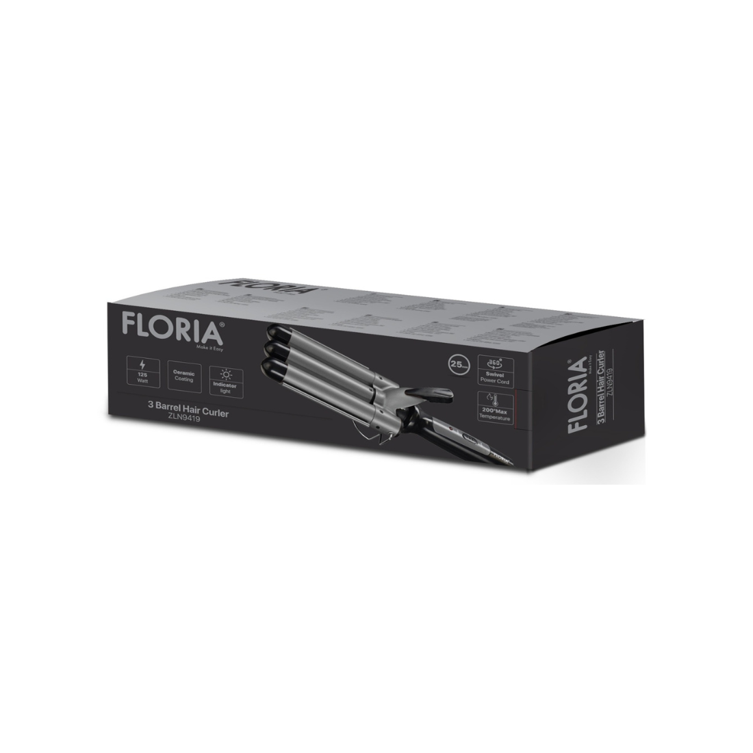 Floria ZLN 9419 Stajler za kosu 98 W