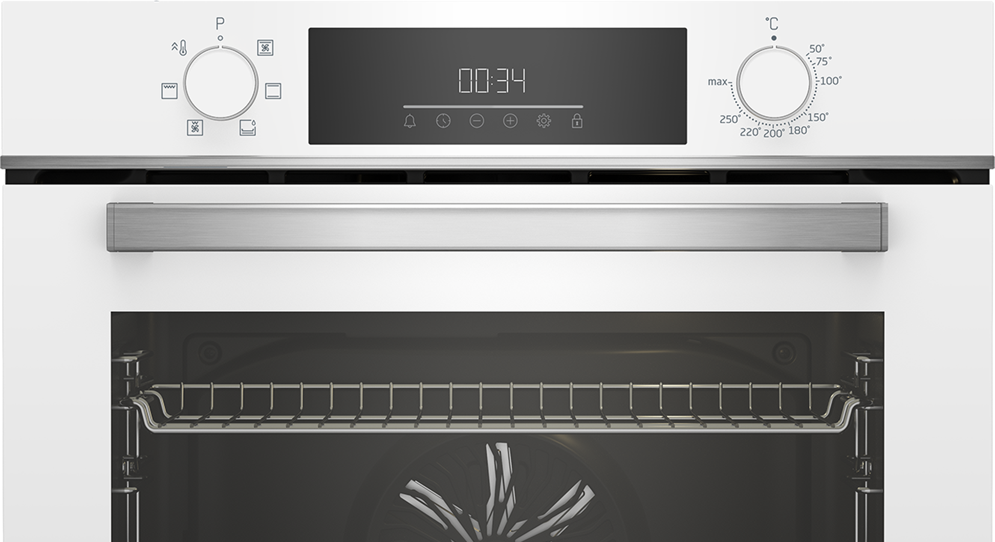 Beko BBIE18300W Ugradna rerna Ventilatorska 72l, Bela