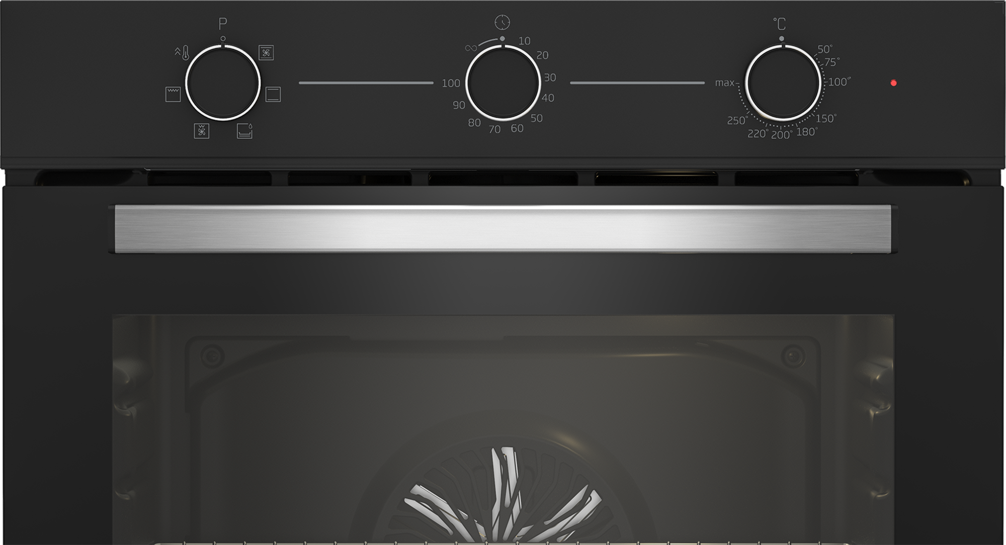 Beko BBIE 12100 BD Ugradna rerna 66l 59.5x59.4x56.7, Crna