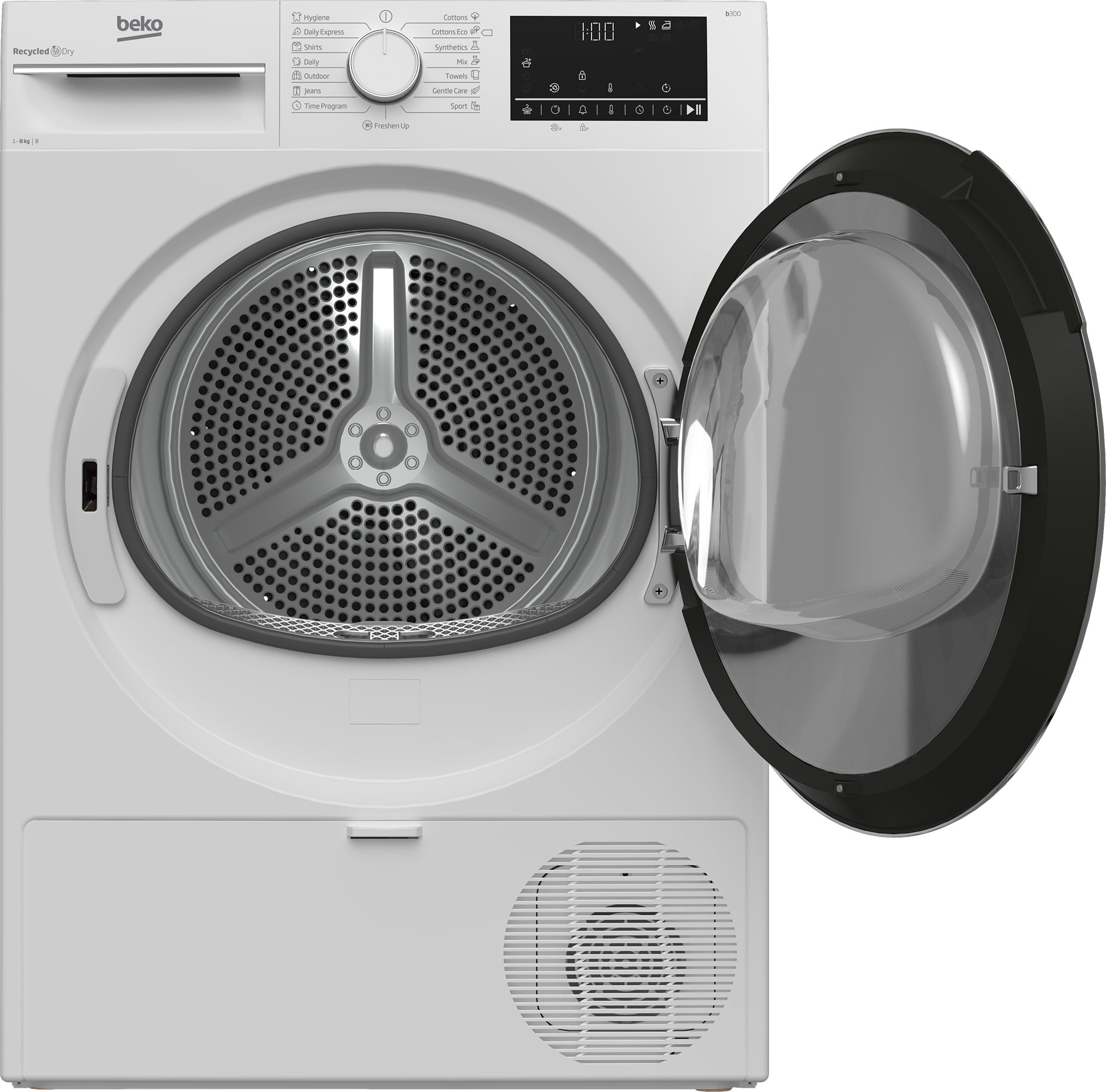 Beko B3T68110 Mašina za sušenje veša 8kg Kondenzaciona, Bela