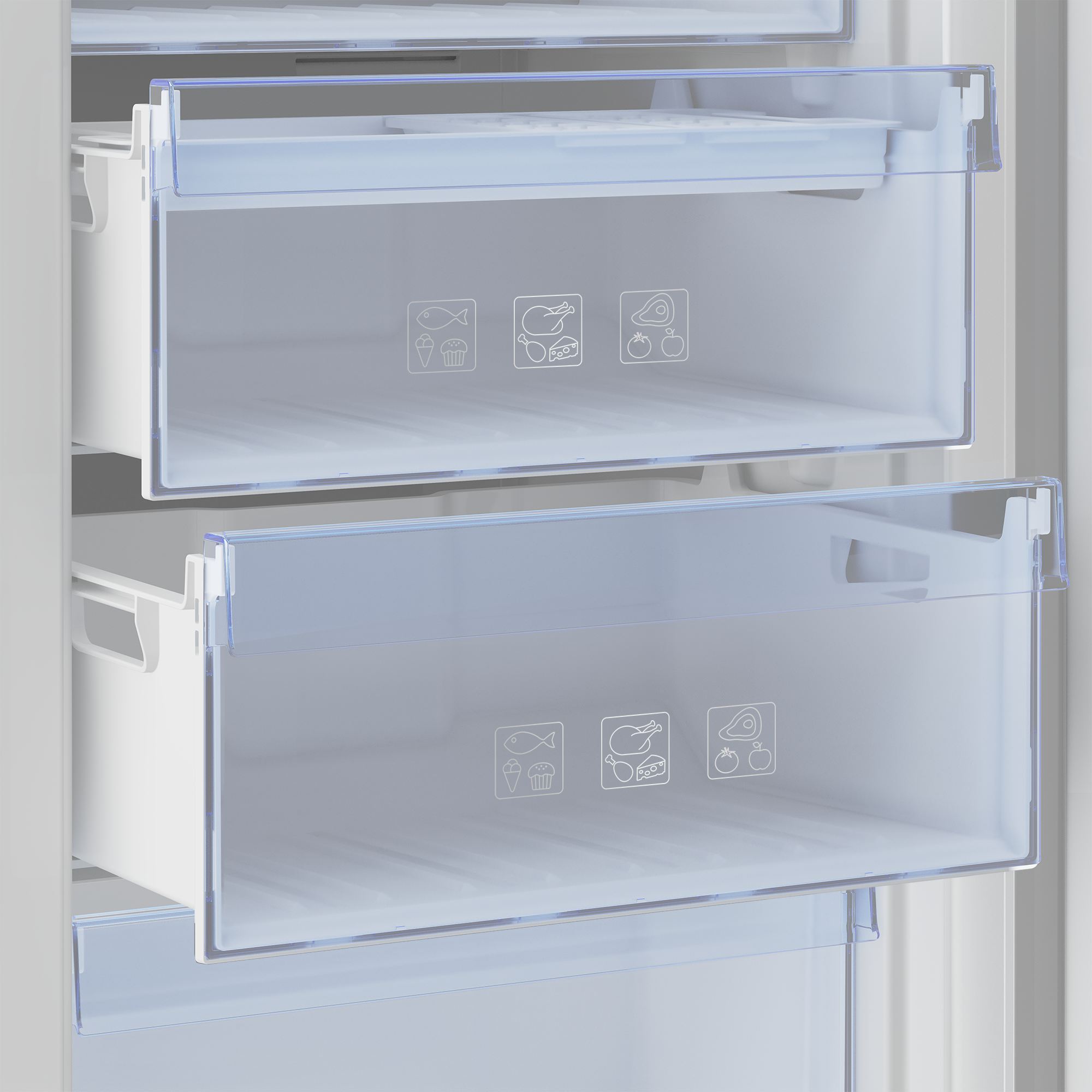 Beko RFNE290L41WN Vertikalni zamrzivač 250l NeoFrost 5 fioka, Beli