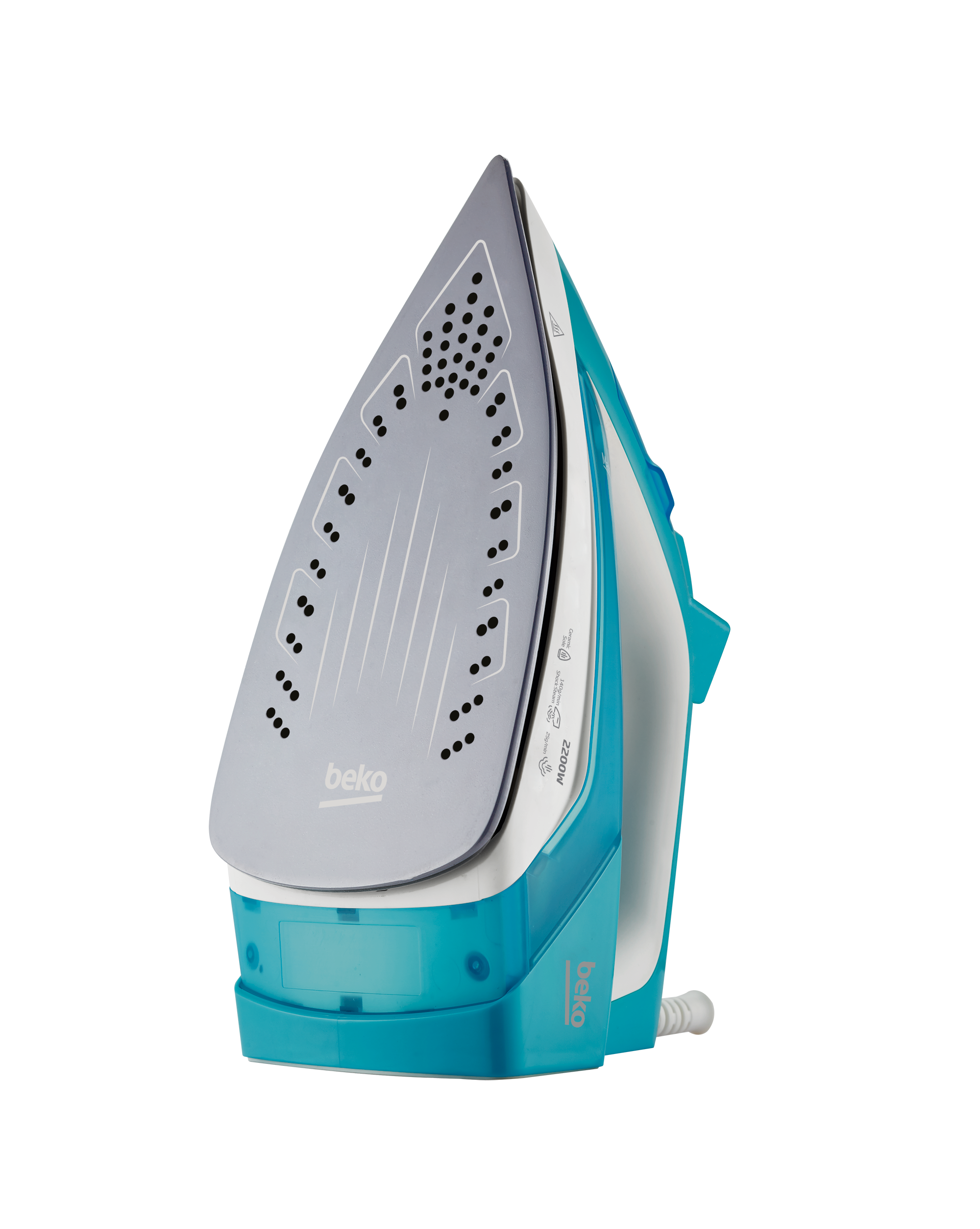Beko SIM3122T Pegla 2200 W Drip stop Auto Off Self Clean, Tirkizna