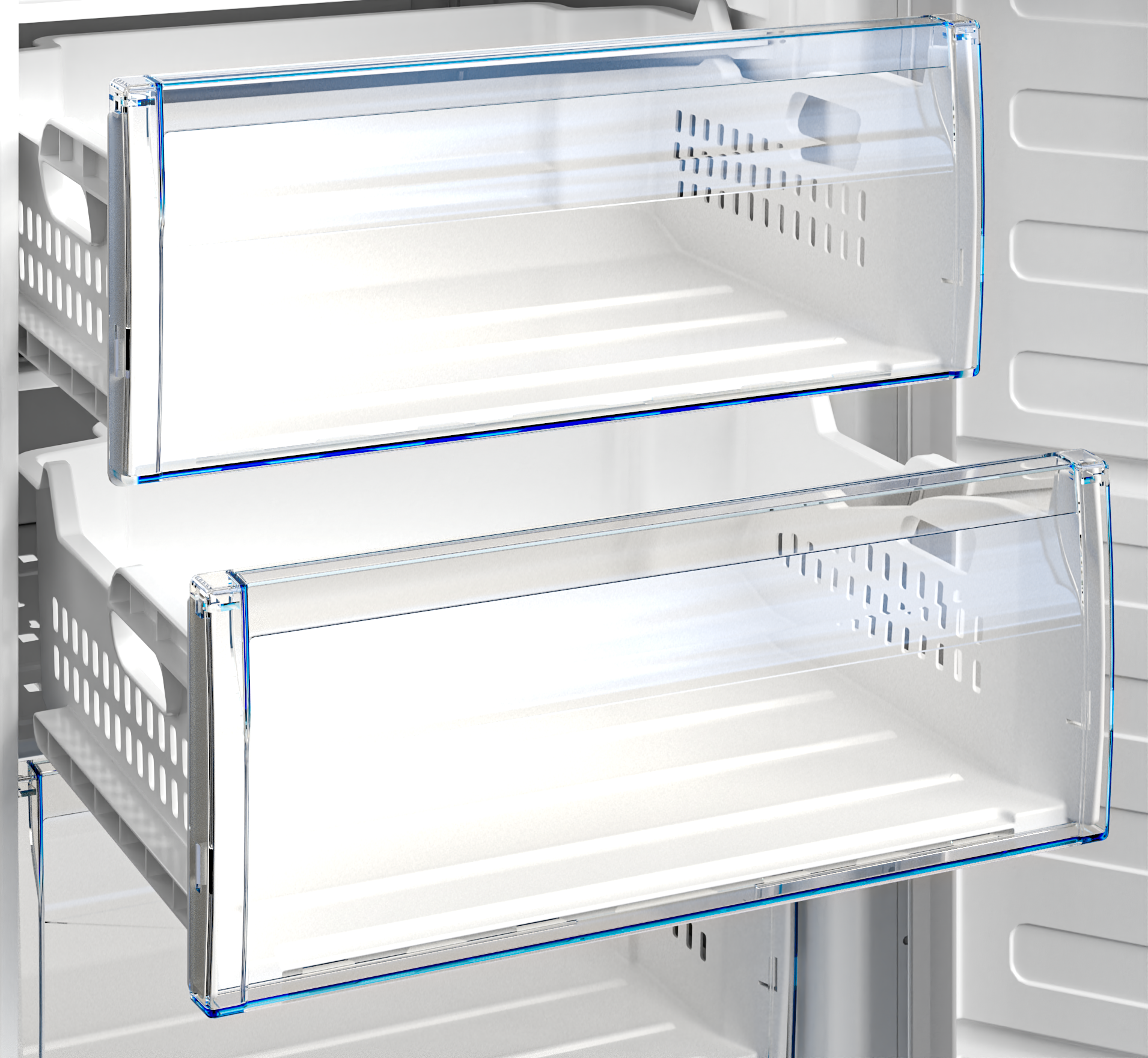 Beko Vertikalni zamrzivač RFSA240M41WN, 215l, 6 Fioka, Statički, Beli