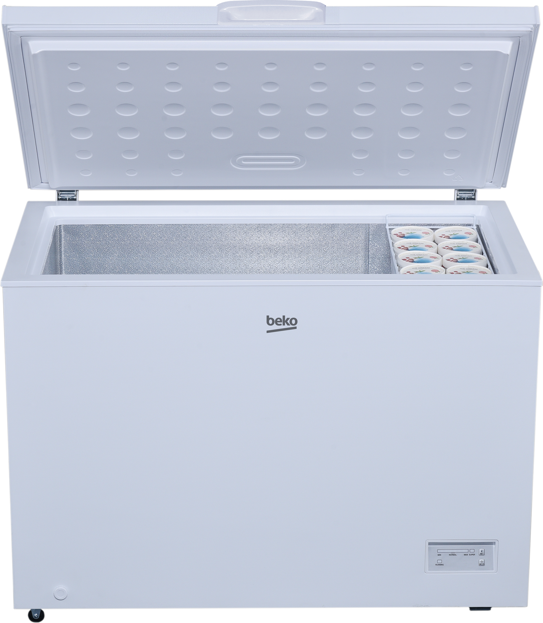BEKO Horizontalni zamrzivač CF316EWN, 316 l, Beli