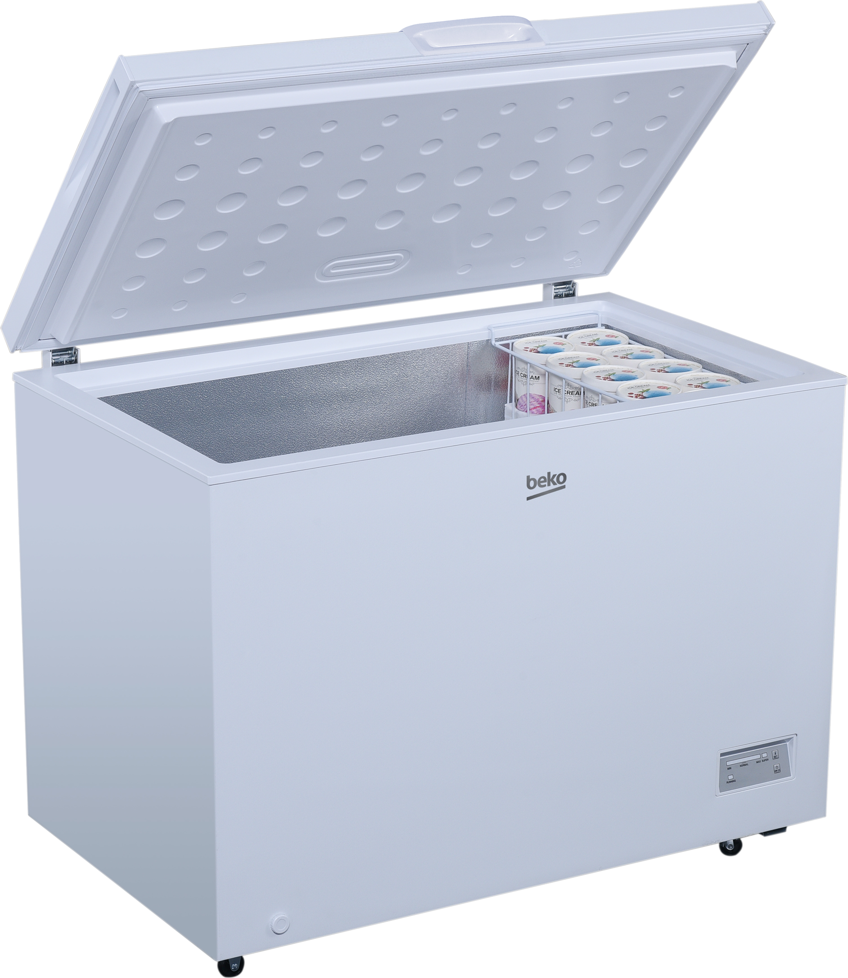 BEKO Horizontalni zamrzivač CF316EWN, 316 l, Beli