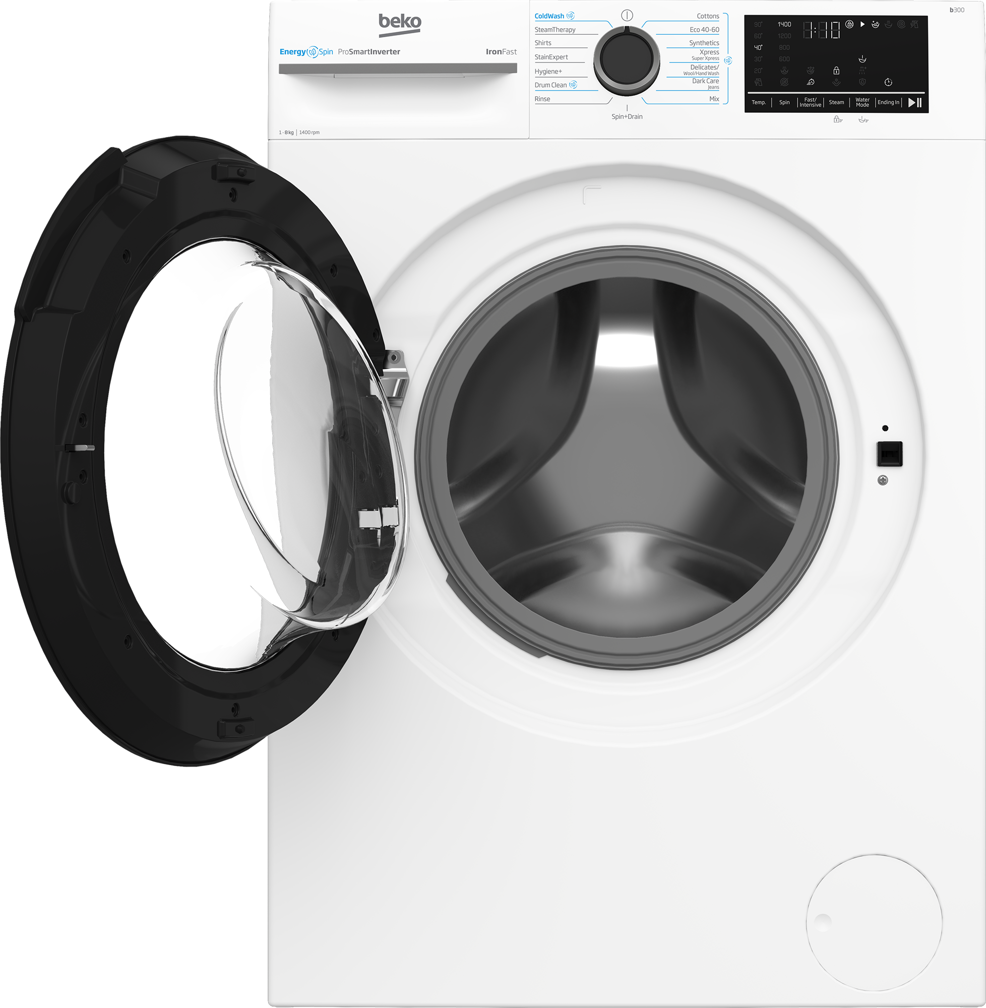 Beko BM3VFSU48415VB veš mašina, Bela