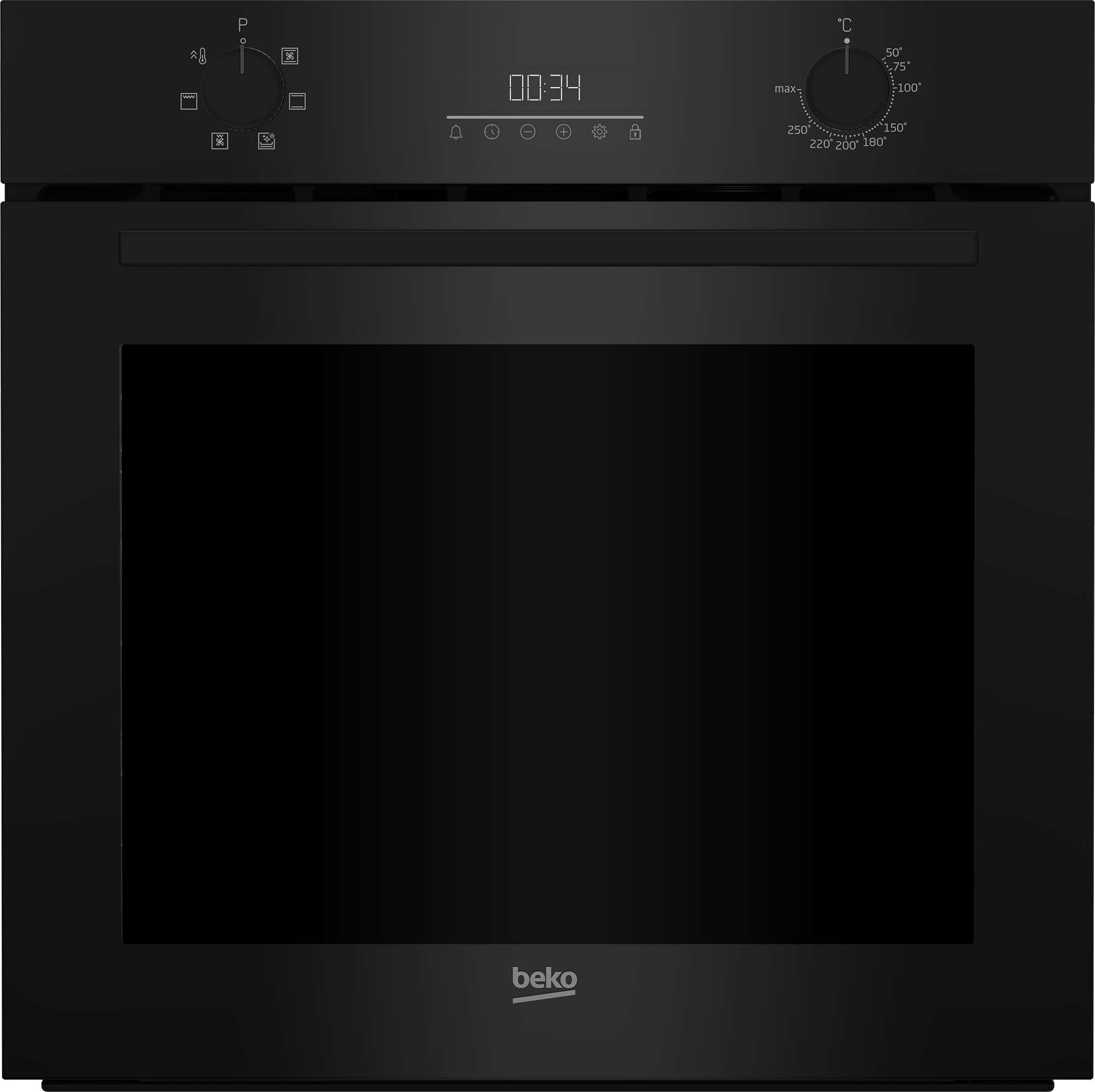 Beko BCBIE17300KSB Ugradna rerna 72l, Crna